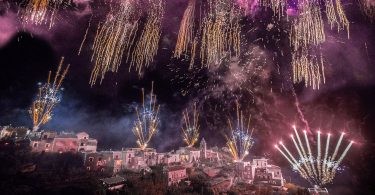 amalfi coast fireworks